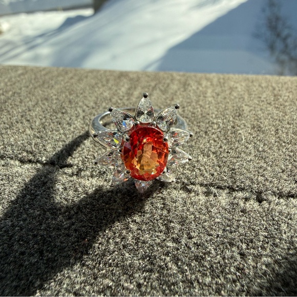 3/$100 Sunset Orange Ring size 6 - Picture 3 of 10